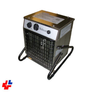 HWF 14: ventilatorkachel, werkplaatskachel RVS type ROBUST