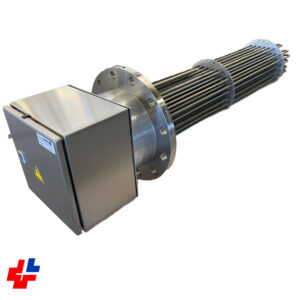 FPE 11: flange heater 33,6 kW, 4 st. NW250 for fuel oil